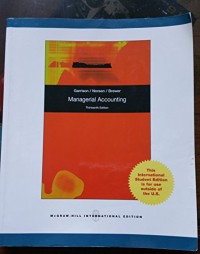 Magerial accounting