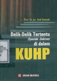 Delik-delik tertentu di dalam KUHP