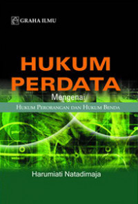 Hukum perdata mengenai hukum perorangan dan hukum benda