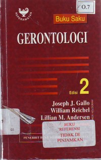 Buku saku gerontologi