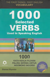 1000 Selected verbs used in speaking English
