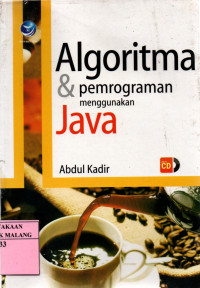 Image of Algoritma & pemrograman menggunakan Java