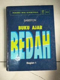 Buku Ajar Bedah Bagian 1