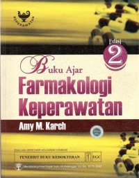 Buku Ajar Farmakologi Keperawatan