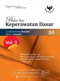 Buku Ajar Keperawatan Dasar Volume 3