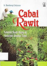 Image of Cabai rawit: teknik budi daya dan analisis usaha tani