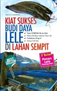 Kiat sukses budi daya lele di lahan Sempit : 2 bulan panen lele konsumsi.