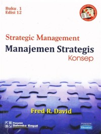 Image of Manajemen strategis konsep (buku 1) = strategic management