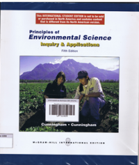 Principles of environmental science inquiry and applications