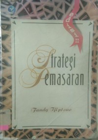 Strategi pemasaran