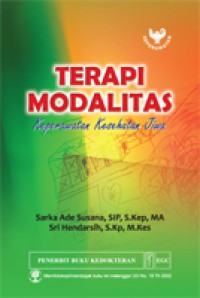 Terapi Modalitas :Keperawatan Kesehatan Jiwa