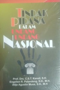 Tindak pidana dalam undang-undang nasional